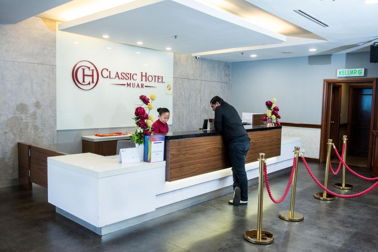 Classic Hotel Muar Exterior foto